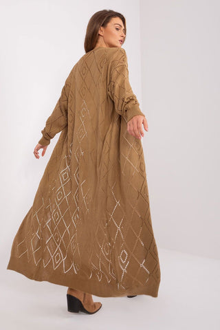 Elegant Longline Knit Cardigan | Spago Fall Collection