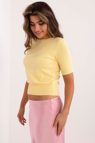 Short Sleeve Sweater | Spago Fashion