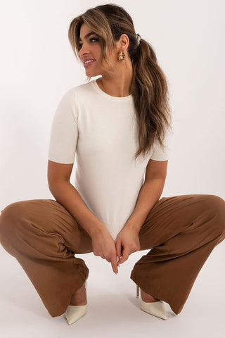 Short Sleeve Sweater | Spago Fashion