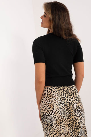 Short Sleeve Sweater | Spago Fashion