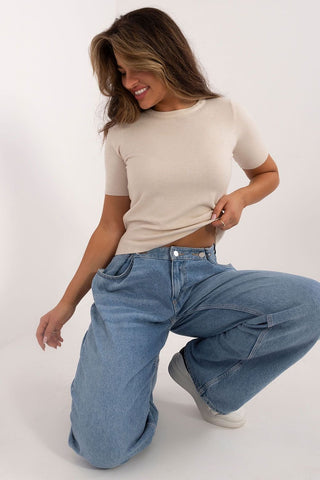 Short Sleeve Sweater | Spago Fashion
