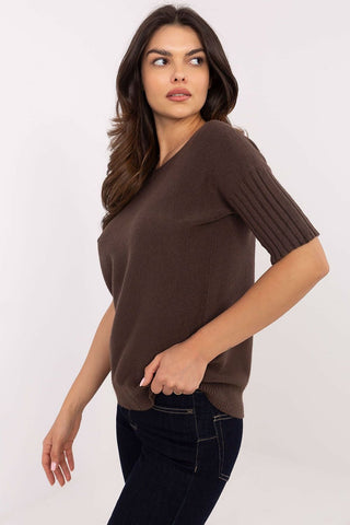 Short Sleeve Sweater | Spago Fashion
