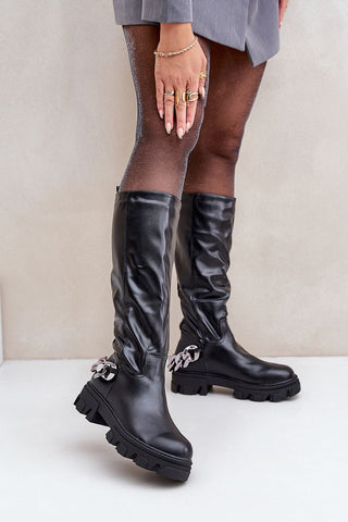 Thigh-Hight Boots | Spago Fashion