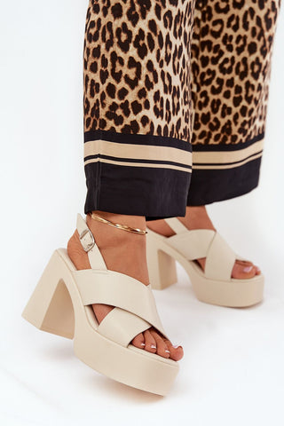  Heel sandals model 210800 Step in style 