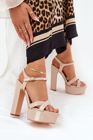  Heel sandals model 210802 Step in style 