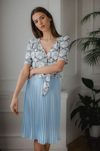 3/4 Sleeve Top | Spago Fashion