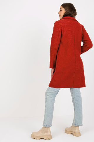 Classic Long Coat with Patch Pockets – Spago Fall Collection