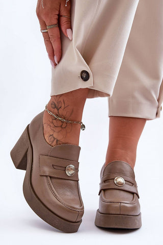Heeled Low Shoes | Spago Fashion