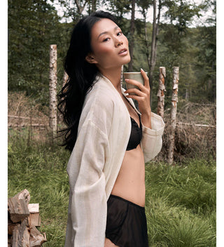 Perla Silk Robe